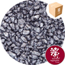 Fish Tank Gravel - Pearlised Lunaria Anthracite Grey